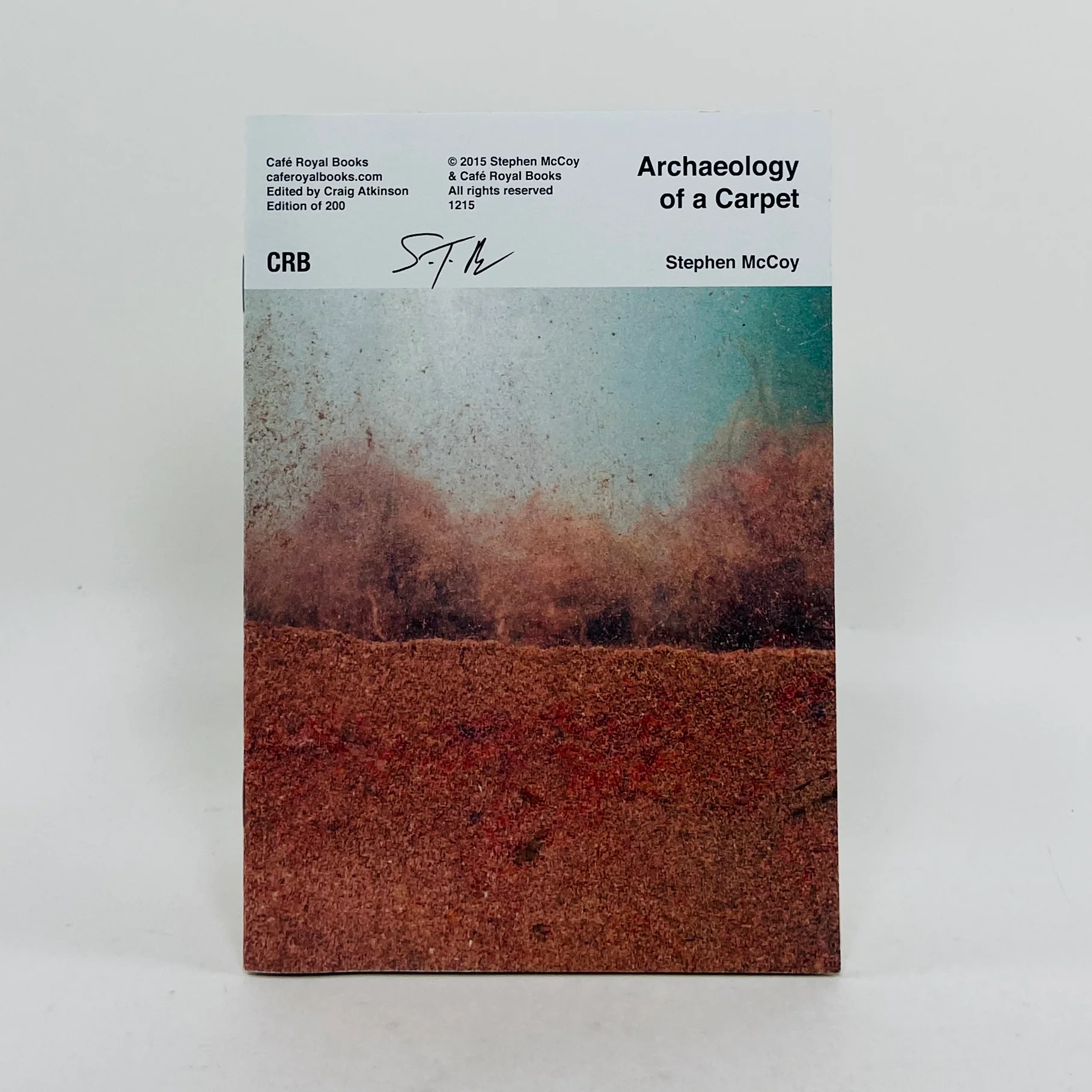 Archaeology of a Carpet - Stephen McCoy (Signed Copy)