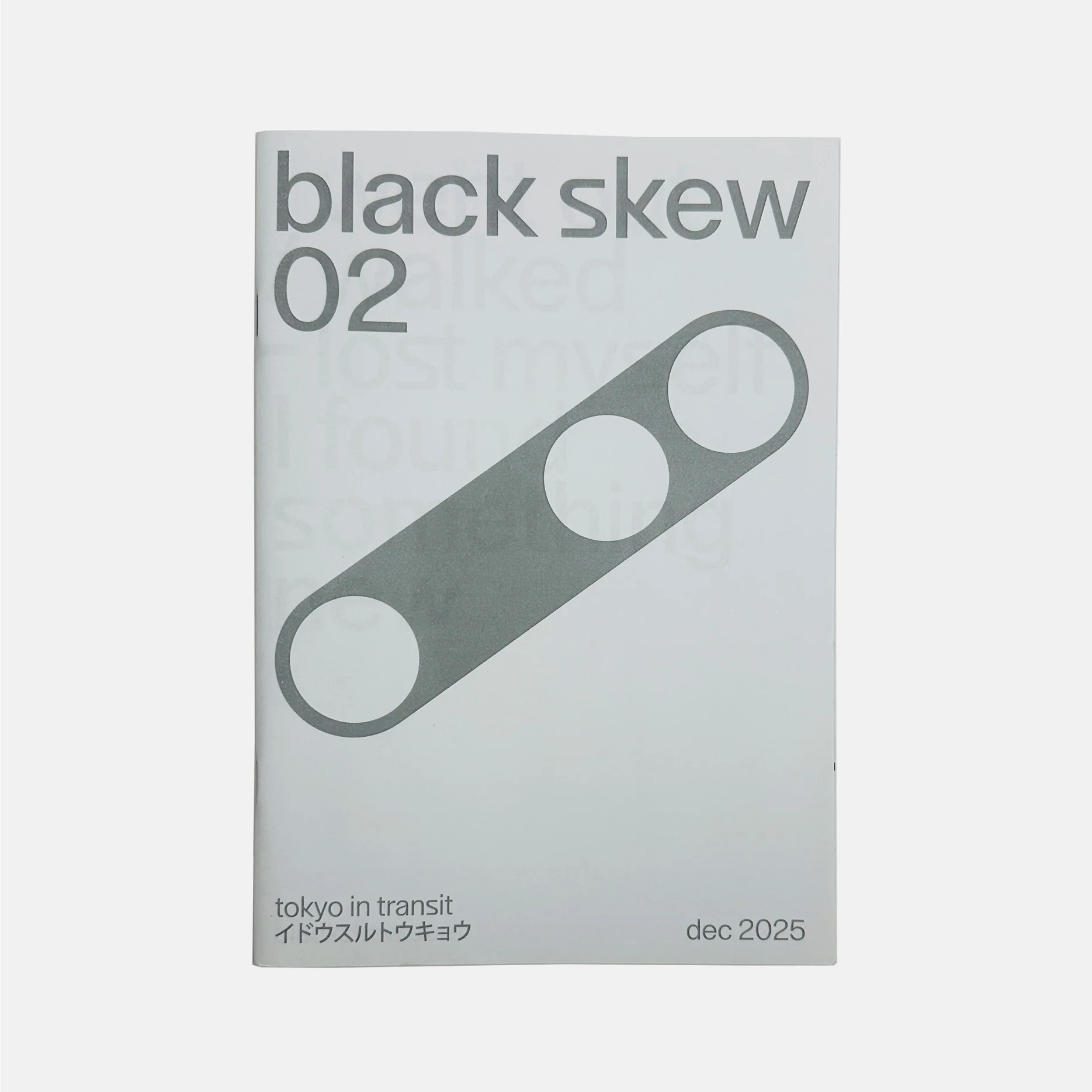 Black Skew #2 - Tokyo In Transit