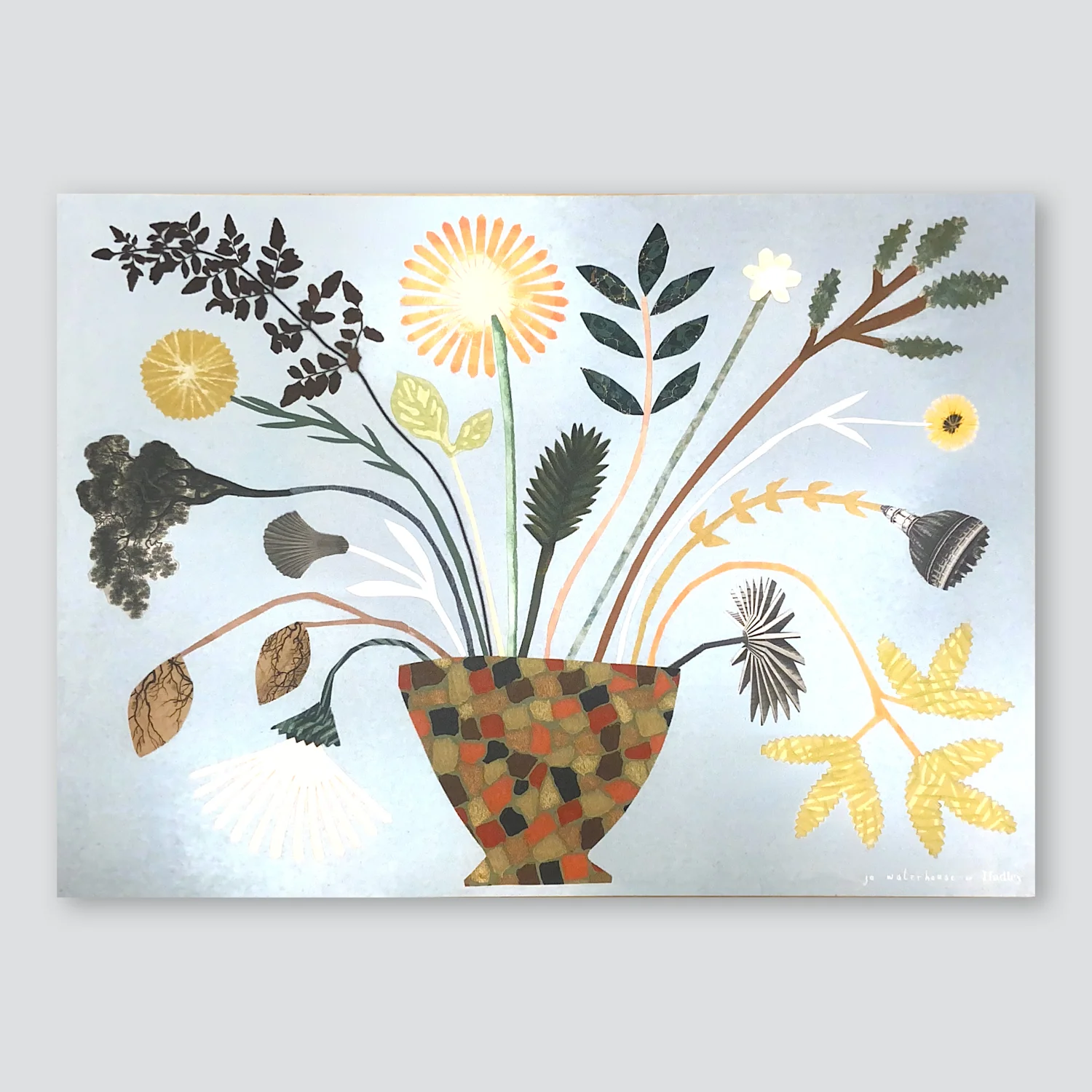 Blue Bouquet A3 Print - Hadley