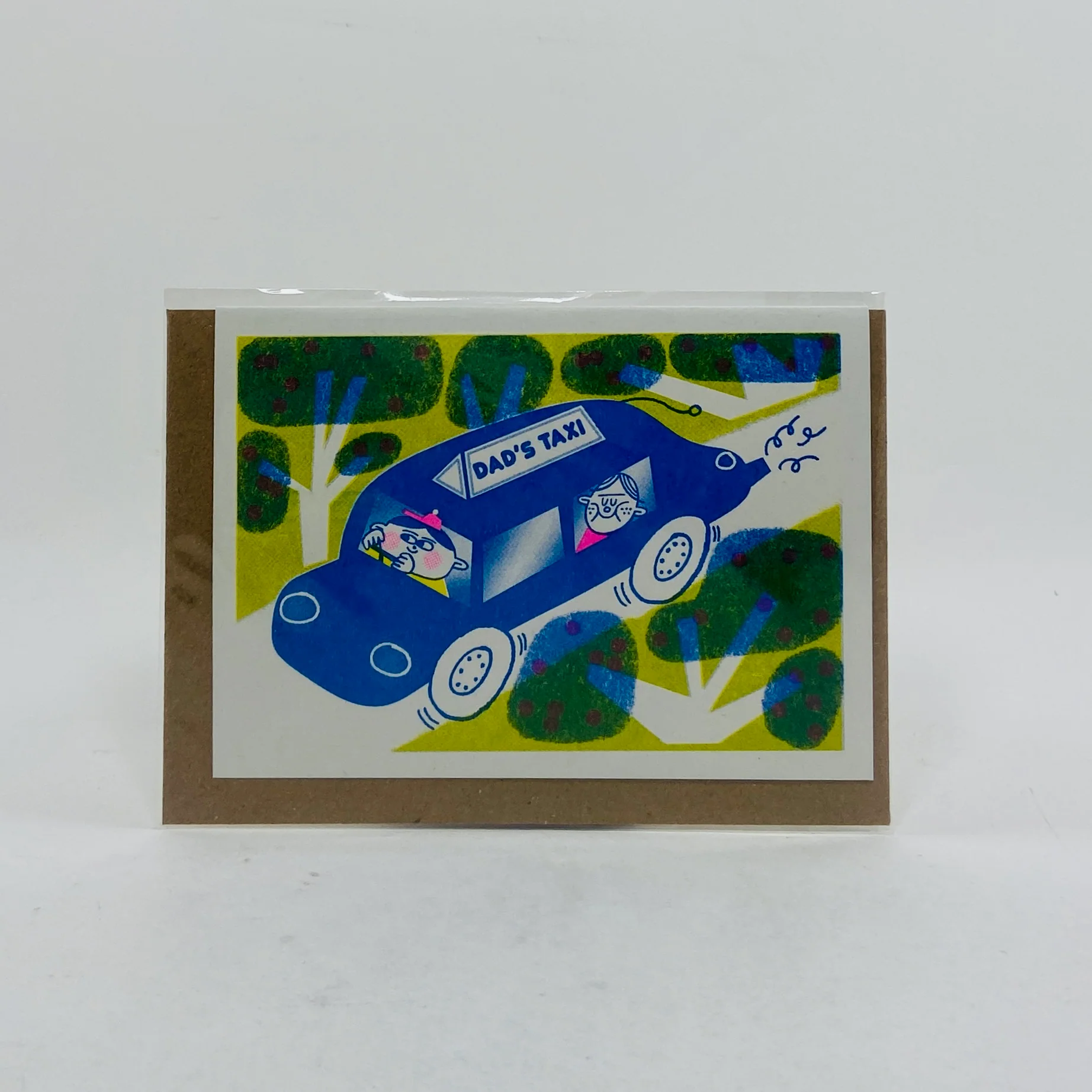 Dad's Taxi - Rebecca Buchanan Card