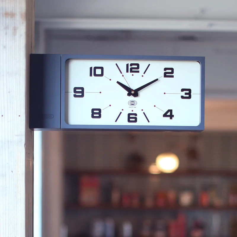 Dulton - Dual Face Clock - Gray - Image 2