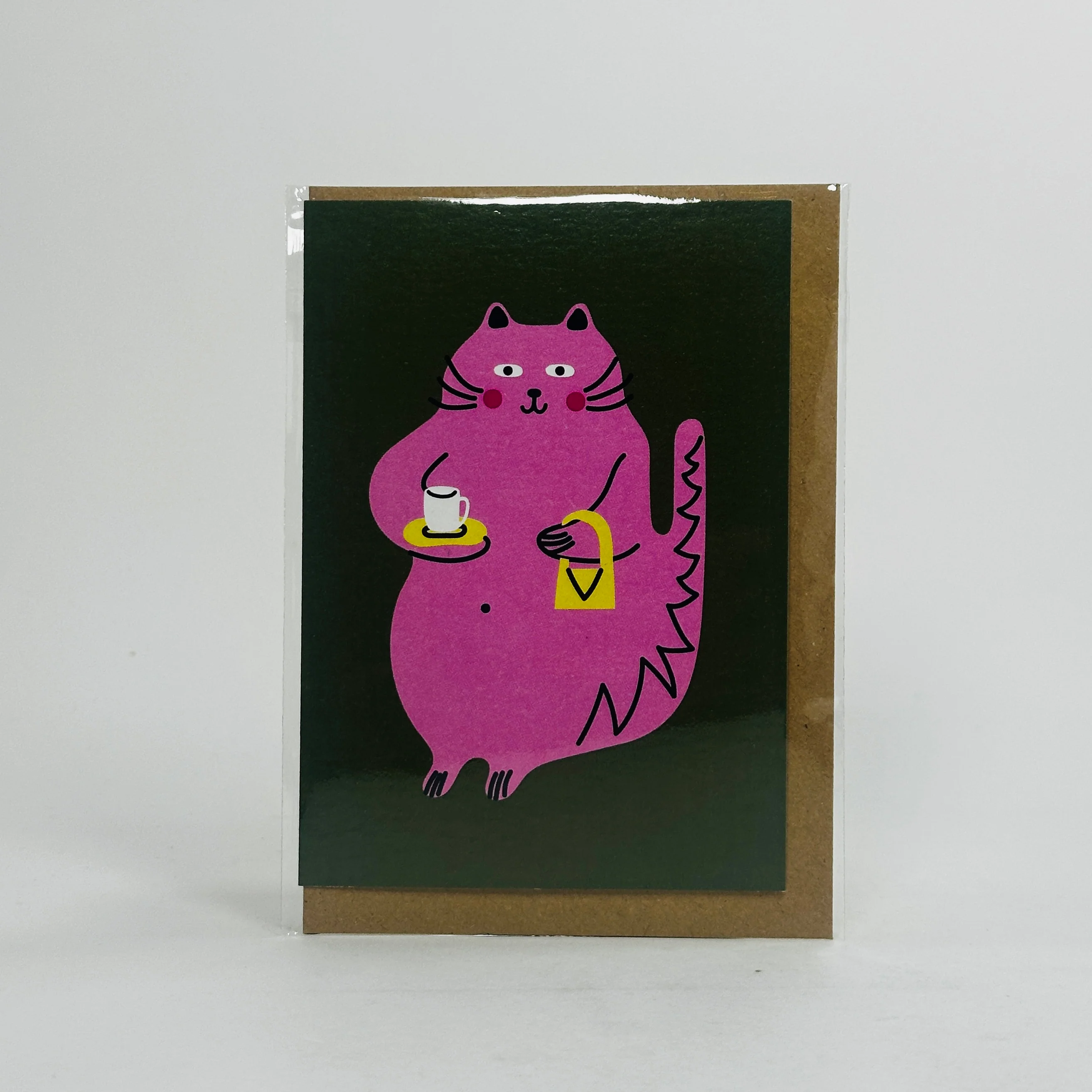 Happy Chubby Cat - Seek Print