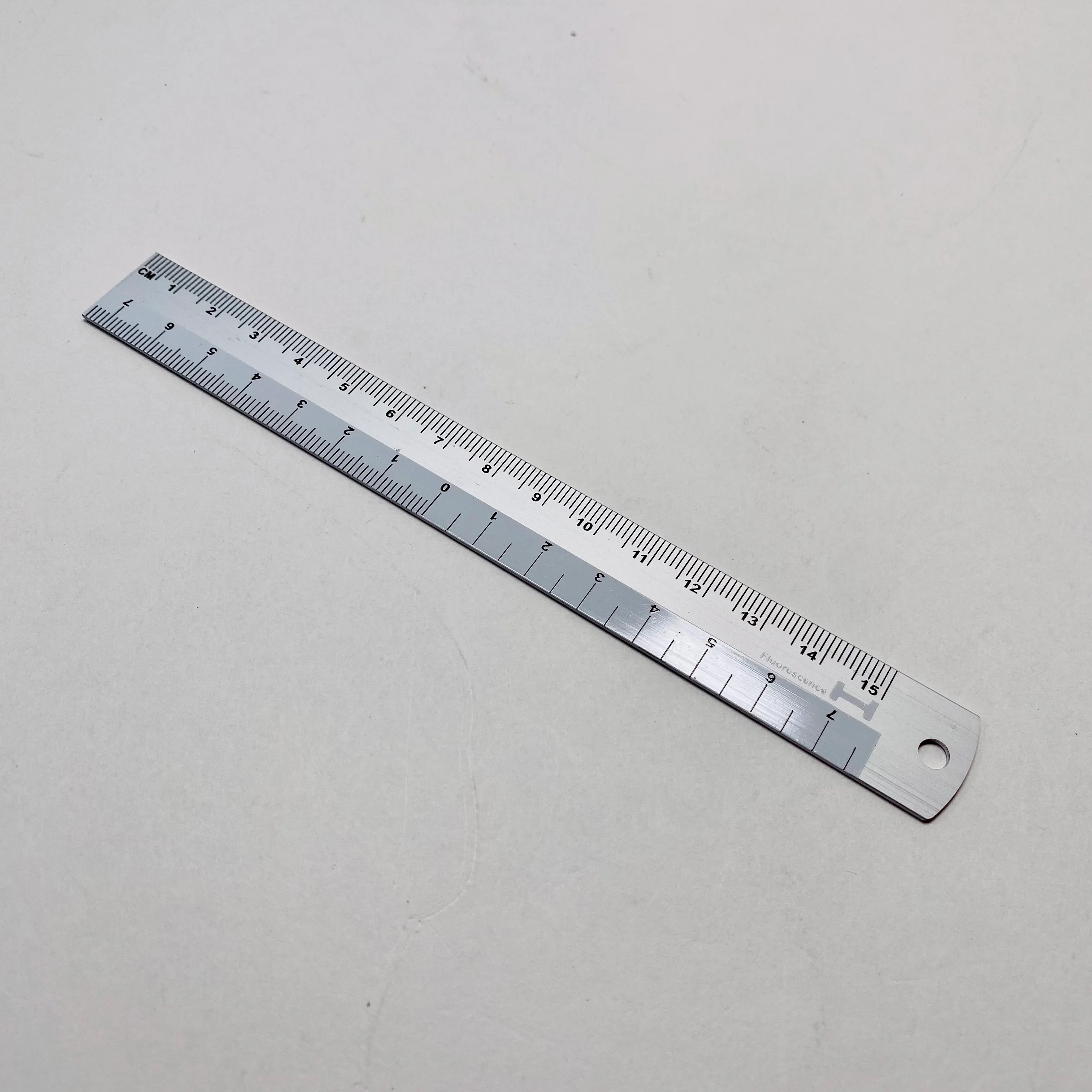 Hightide Aluminium 15cm Ruler - White - Image 2