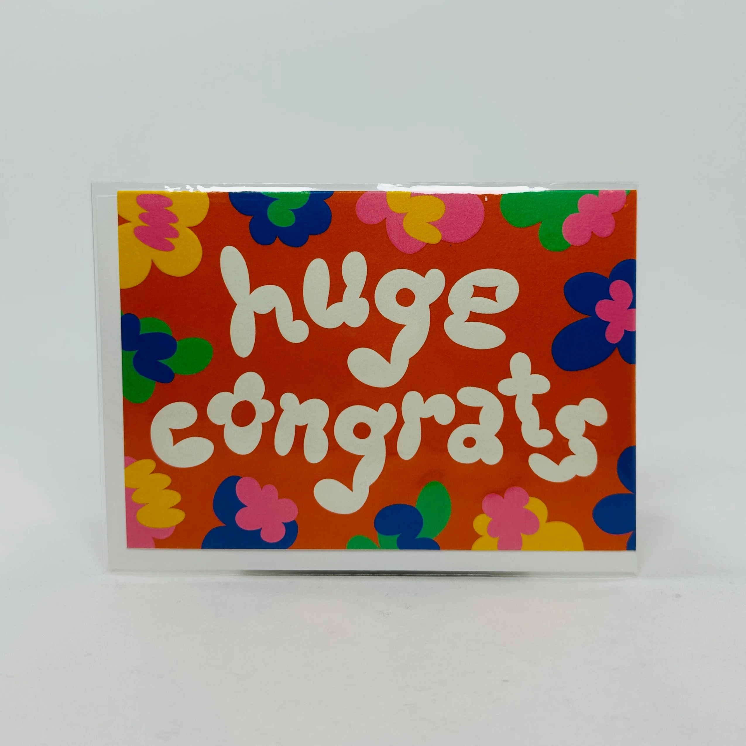 Huge Congrats - Wrap Card
