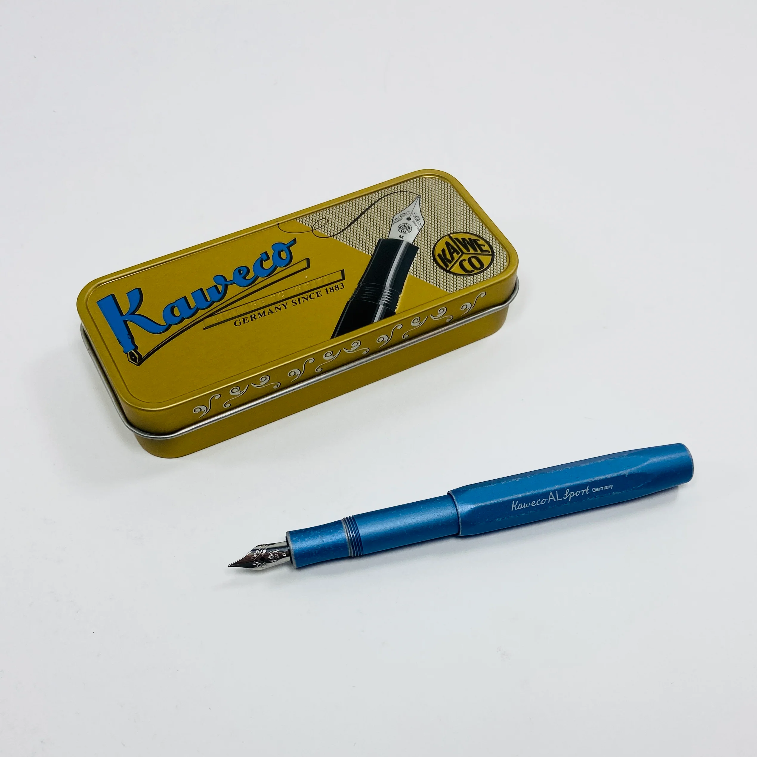 Kaweco Al Sport Blue Stonewashed - Fountain Pen - Image 3