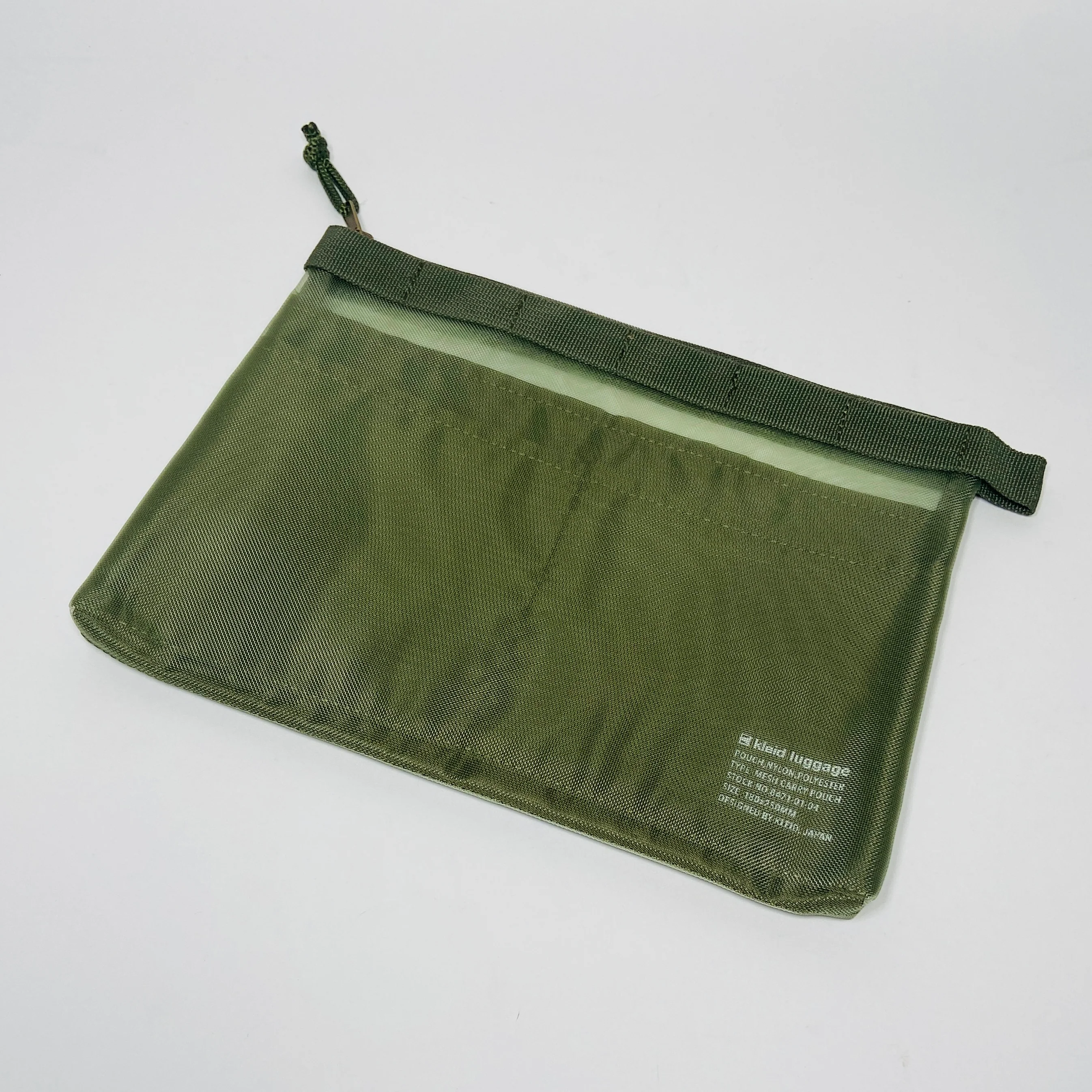 Kleid Mesh Carry A5 Pouch - Green