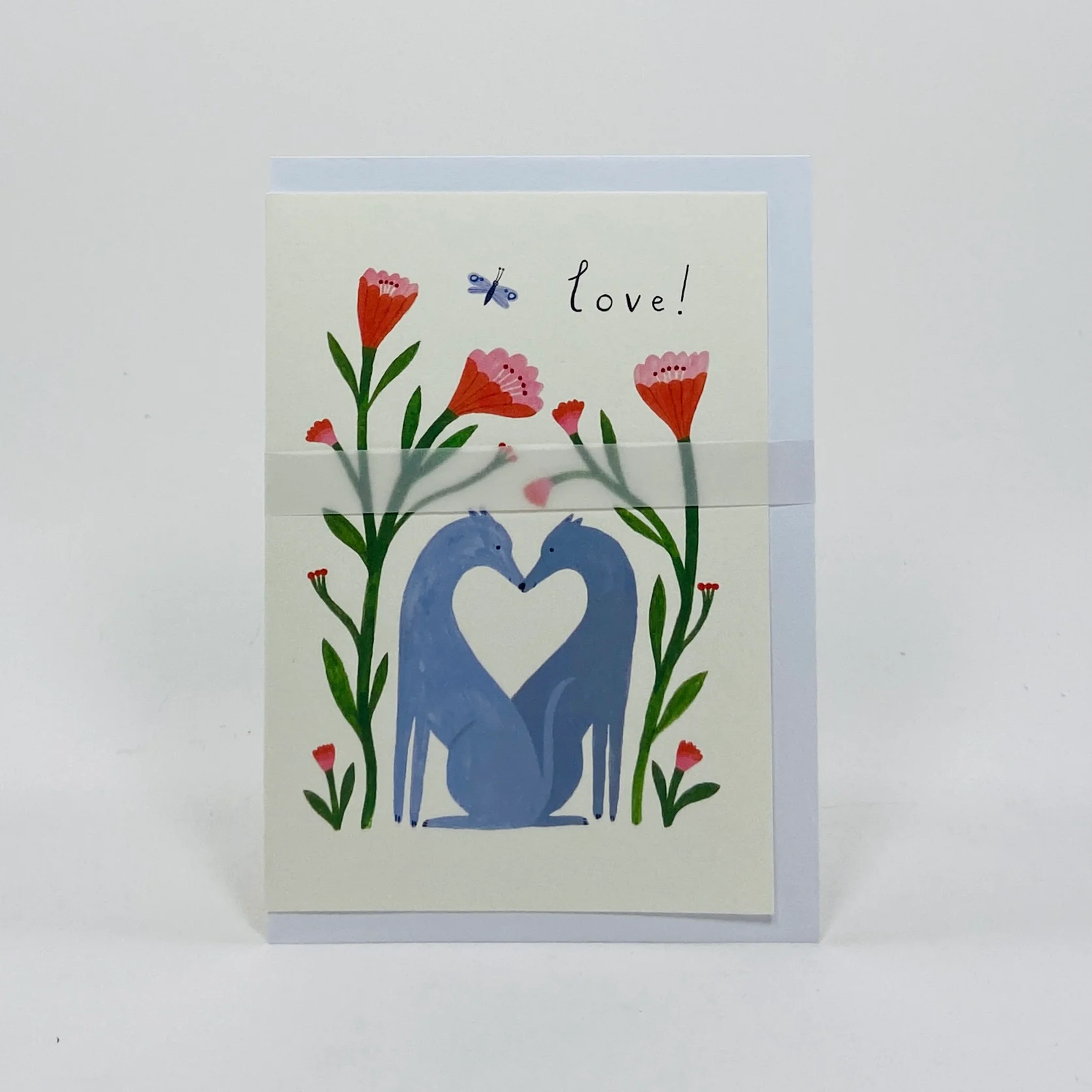 Long Dog Love - Holsen Studio Card