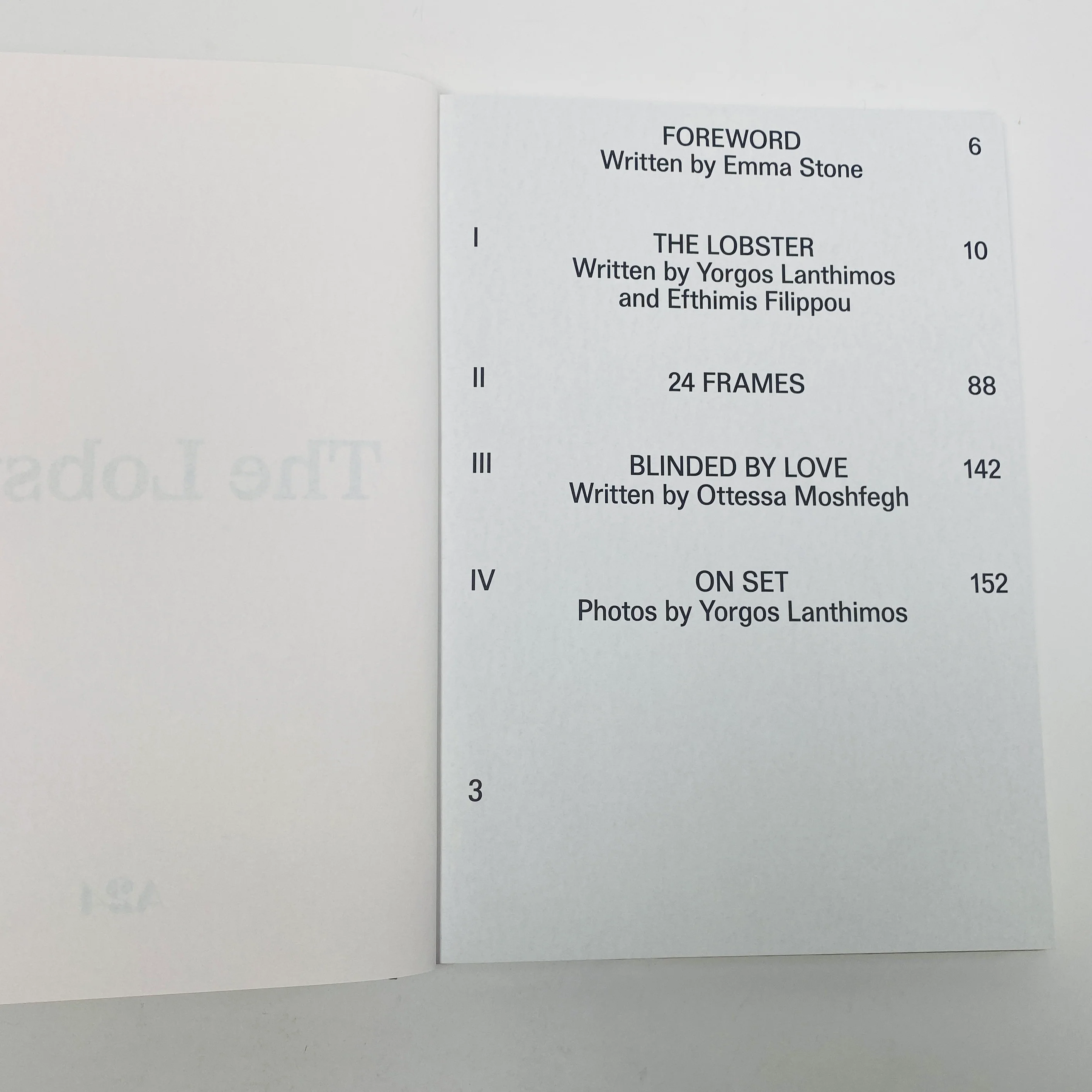 The Lobster Screenplay Book - Image 3