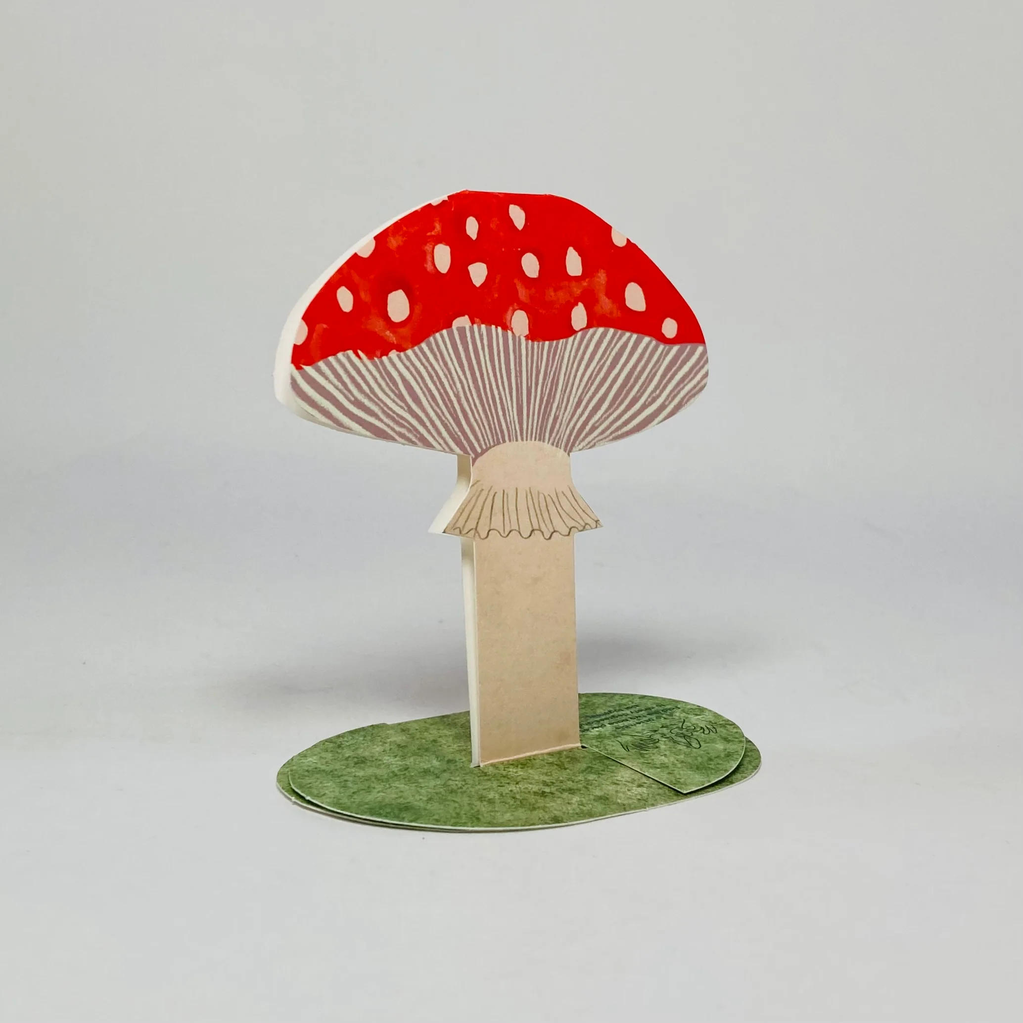 Toadstool Stand-Up Card - Hadley Card - Image 3